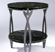 Eaton Designs Nouveau End table, sandblast finish