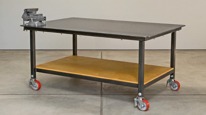 Eaton Designs Steel Top bench